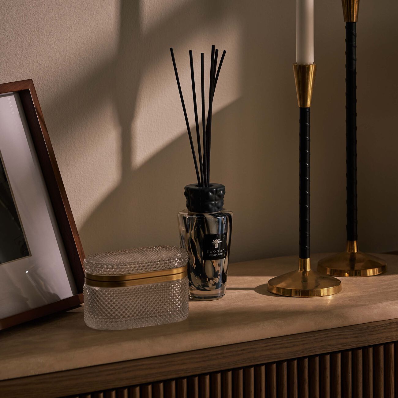 Pearls Black Totem Diffuser baobab collection pearls black totem diffuser