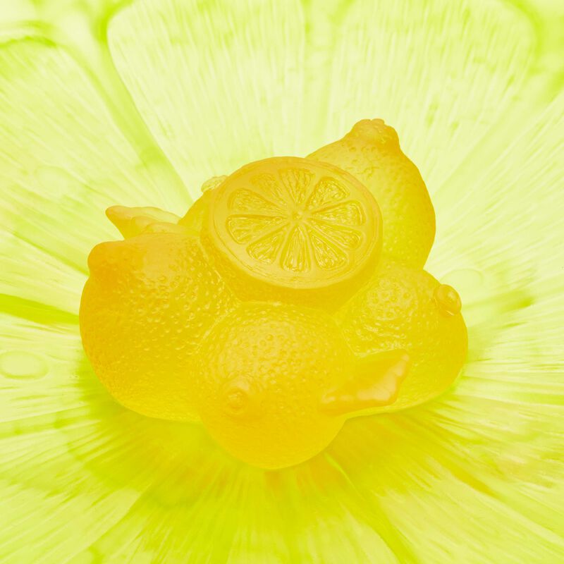 daum citrus centerpiece yellow limited edition