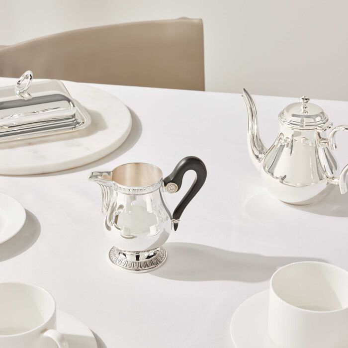 christofle malmaison milk pitcher silver plated
