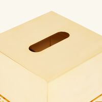 villari hiroito tissue box gold