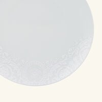 طبق عشاء باروكو أبيض دائري 28 سم فيرساتشي طبق عشاء باروكو أبيض دائري 28 سم