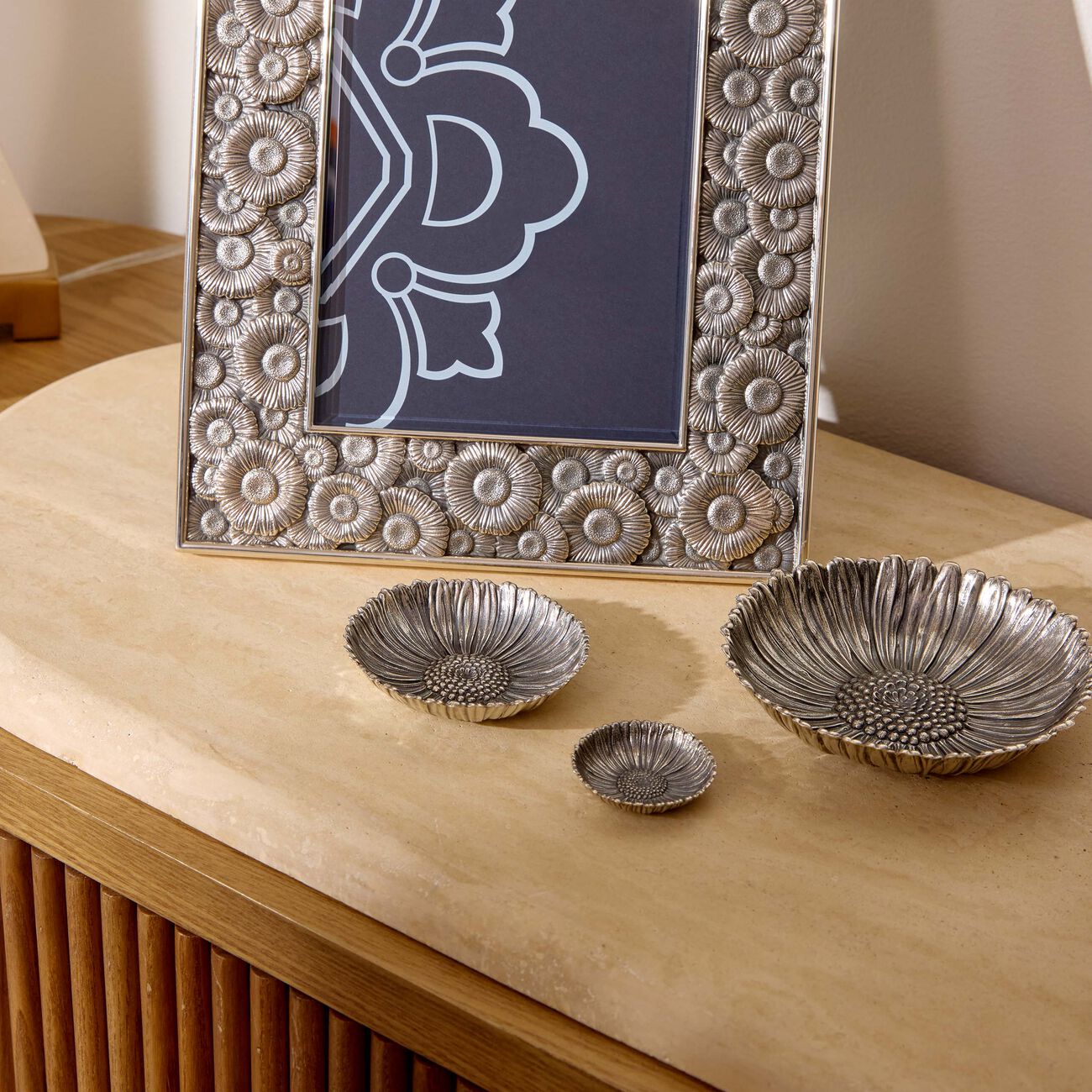 buccellati poppy flower bowl large silver