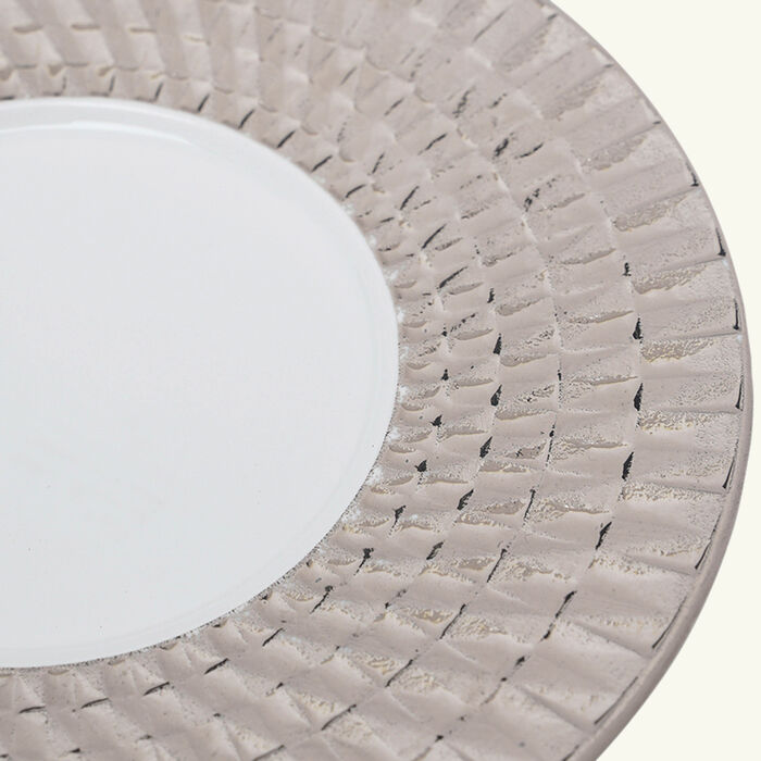bernardaud twist tea cup saucer silver