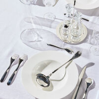 christofle marly soup ladle silver plated