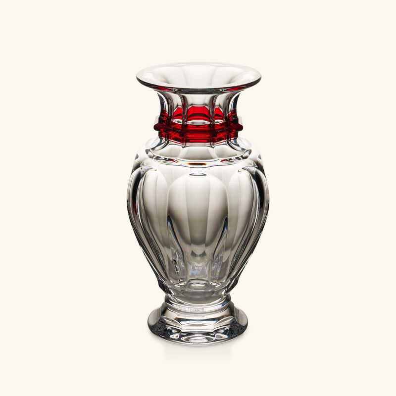 baccarat harcourt vase medium clear