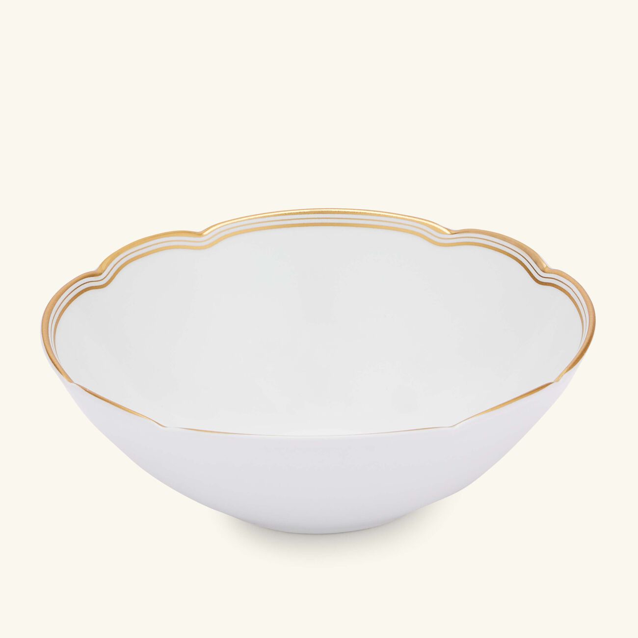 bernardaud pompadour cereal bowl white