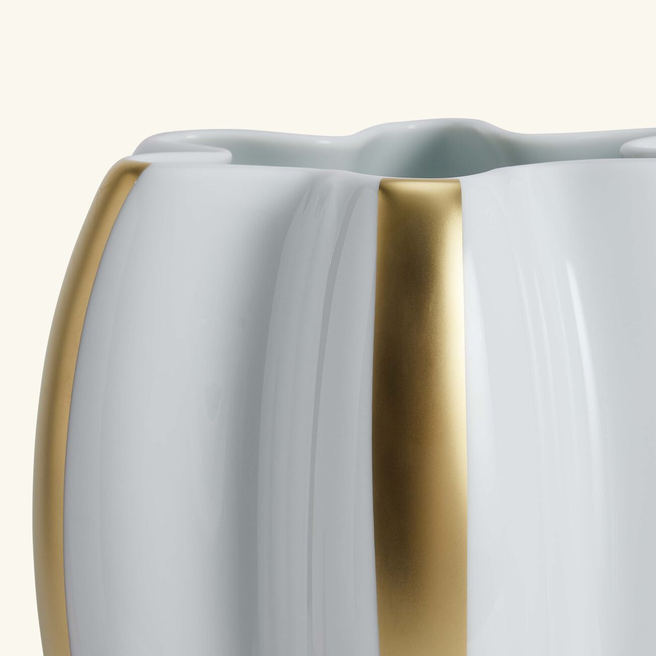 bernardaud domani vase medium gold