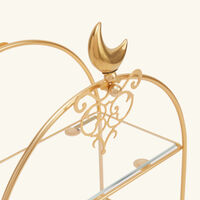 villari extravaganza cake stand gold