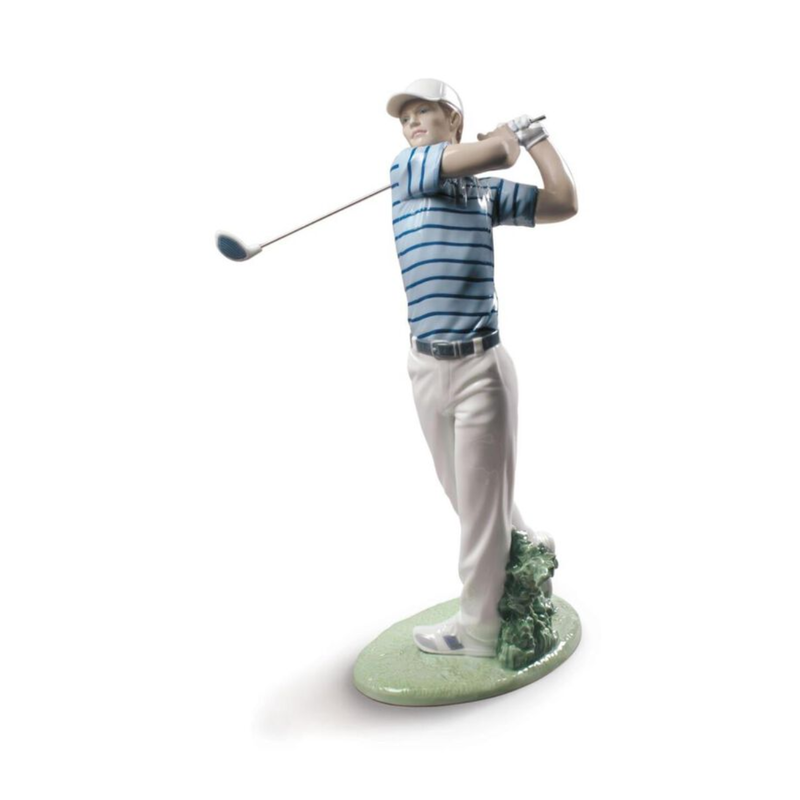 تمثال رجل الغولف, large