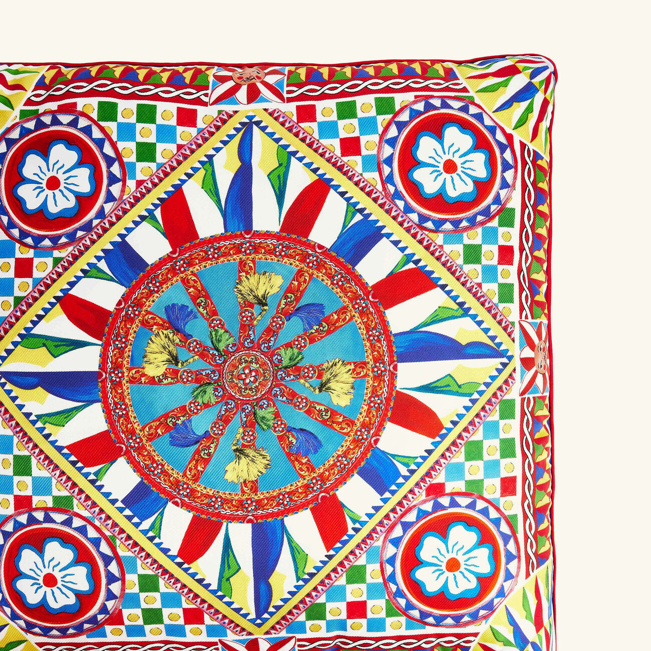 dolce gabbana casa silk twill pillow