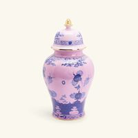 ginori 1735 potiche vase medium pink