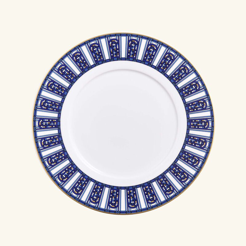 Arcadia Dessert Plate Round Blue 21cm Set of 2 baccarat arcadia dessert plate round blue 21cm set of 2