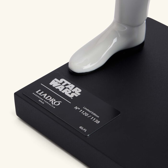 lladro stormtrooper sculpture large white limited edition