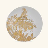 haviland stanislas bread butter plate round gold 16cm