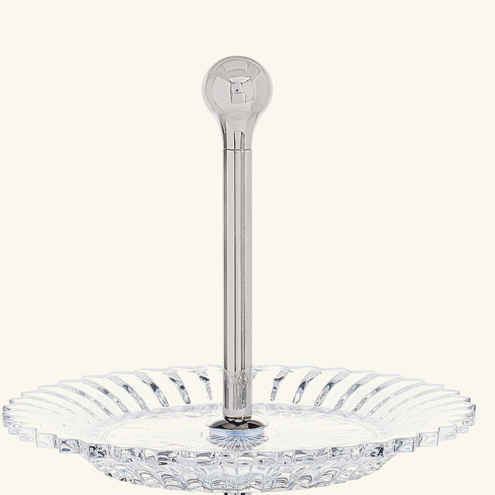 baccarat mille nuits cake stand 3 tier clear