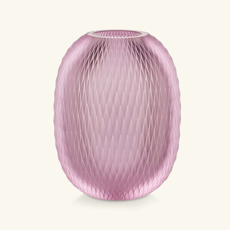 Metamorphosis Vase Round Medium Pink ruckl metamorphosis vase round medium pink