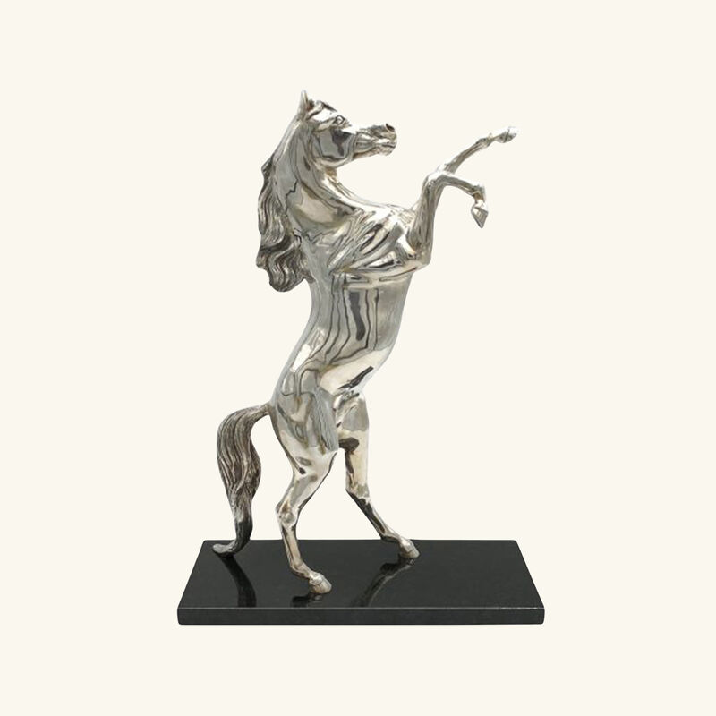 Rearing Arabian Horse Sculpture Extra Large Sterling Silver Limited Edition christofle rearing arabian horse sculpture extra large sterling silver limited edition