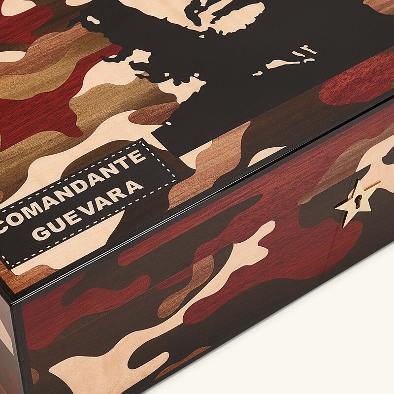 elie bleu che camouflage cigar humidor red limited edition