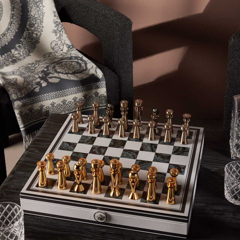 Barocco Chess Set versace barocco chess set