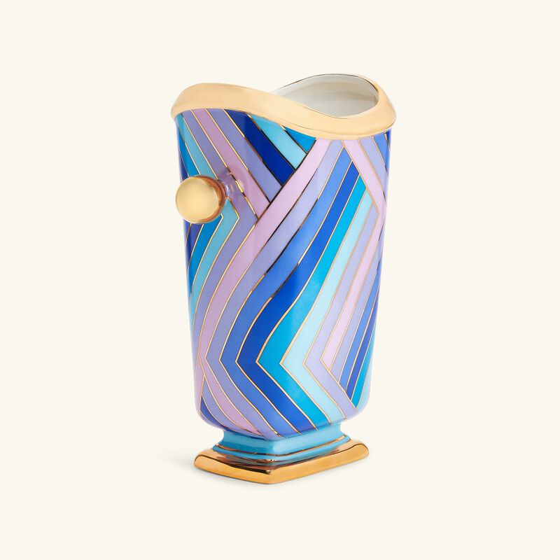 Scala Vase Medium Blue jonathan adler scala vase medium blue