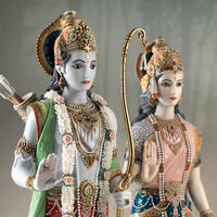 Rama And Sita Sculpture Rama And Sita Sculpture, small