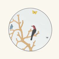 bernardaud aux oiseaux mug gold