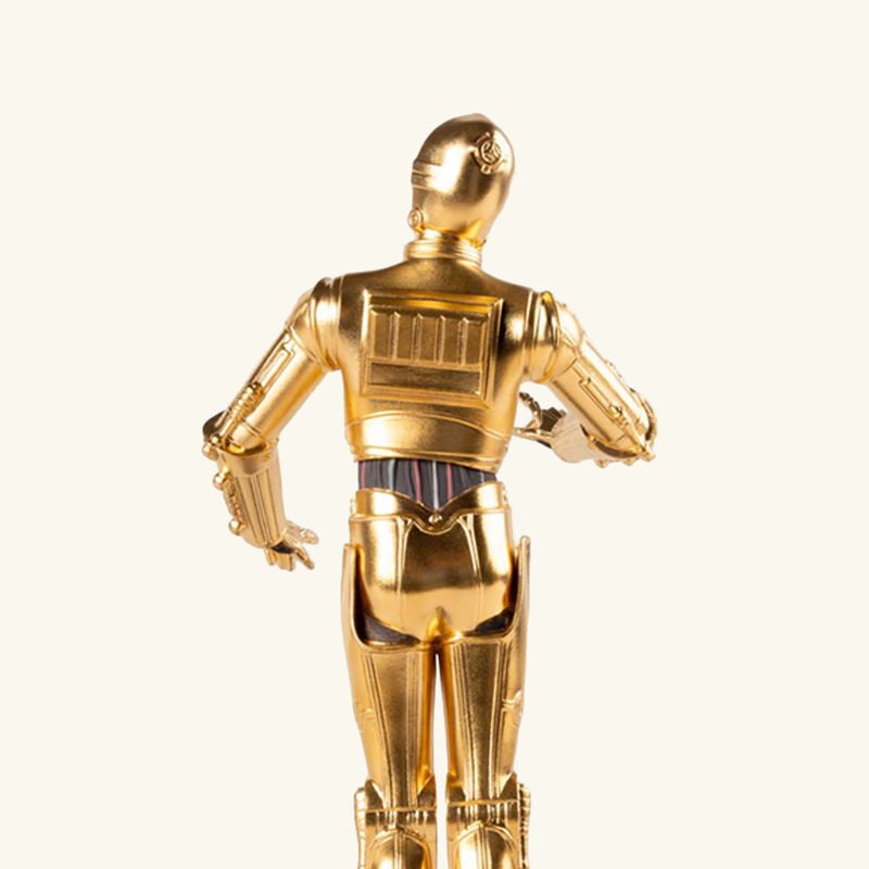C3PO Sculpture Gold lladro c3po sculpture gold