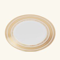 bernardaud canisse salad plate round gold 21cm
