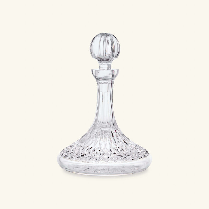 waterford lismore ships decanter clear