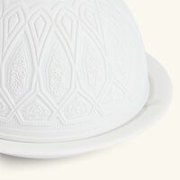 bernardaud lithophanie amana candle holder white