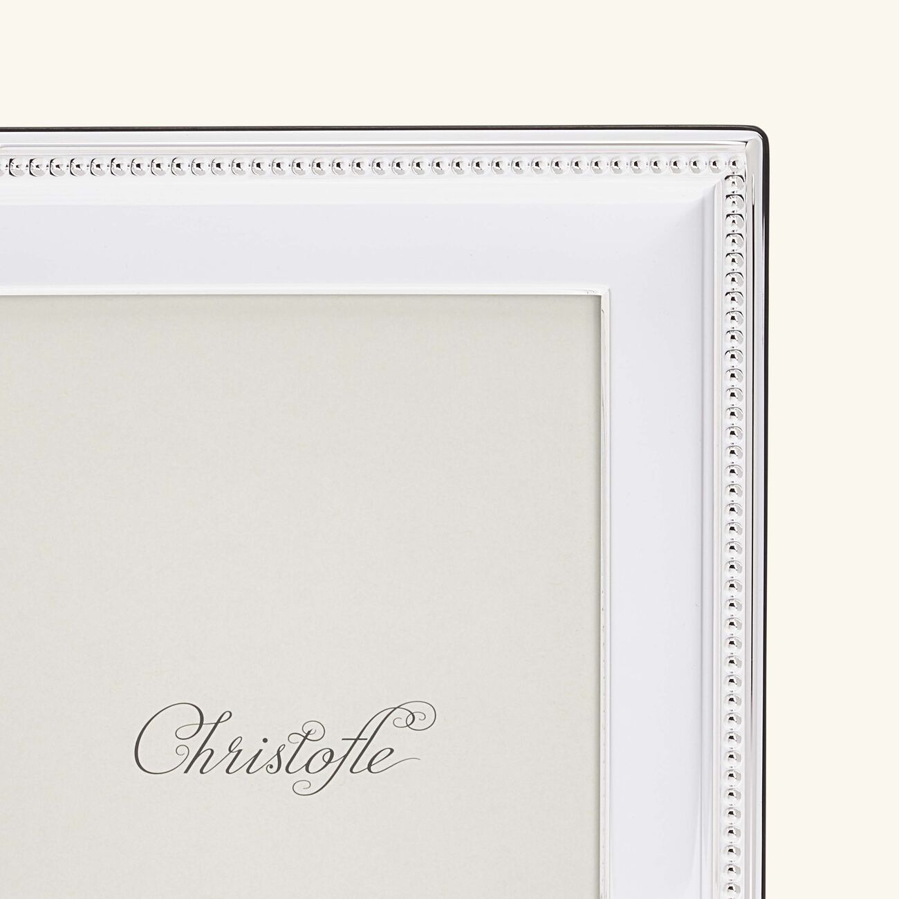 christofle إطار صور بيرلز فضي 13   18 سم