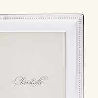 christofle إطار صور بيرلز فضي 13   18 سم