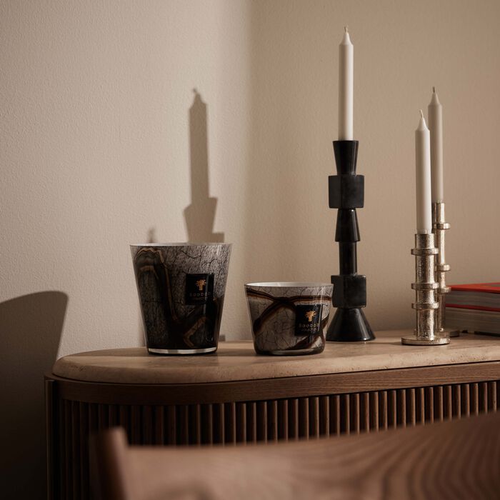 baobab collection stones marble candle max 16