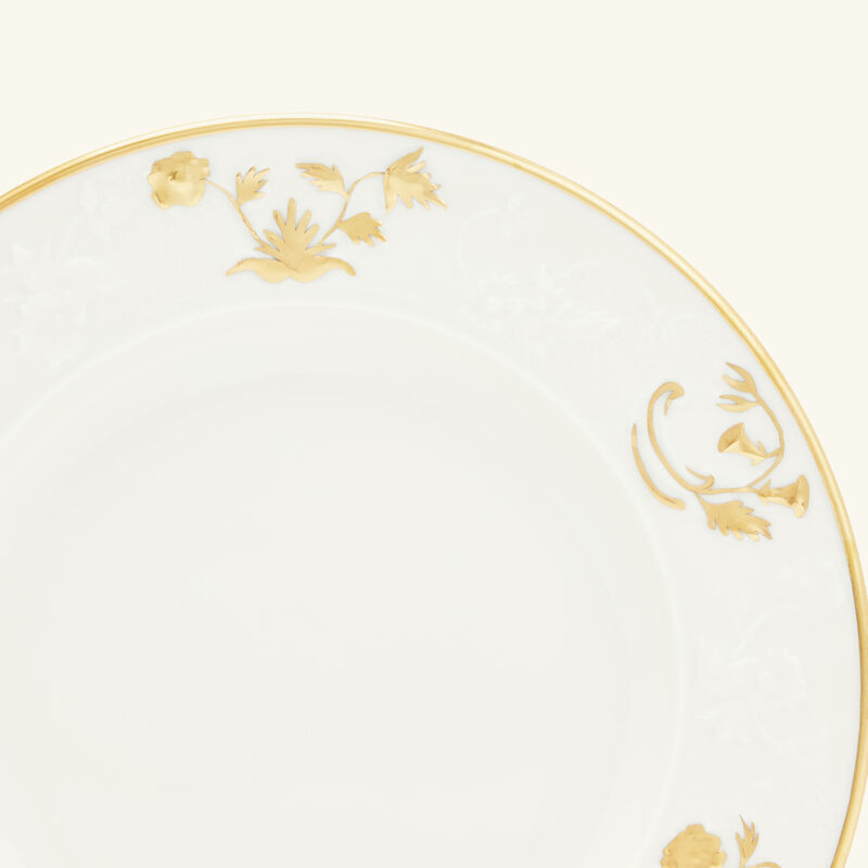 villari taormina dessert plate round white 21cm