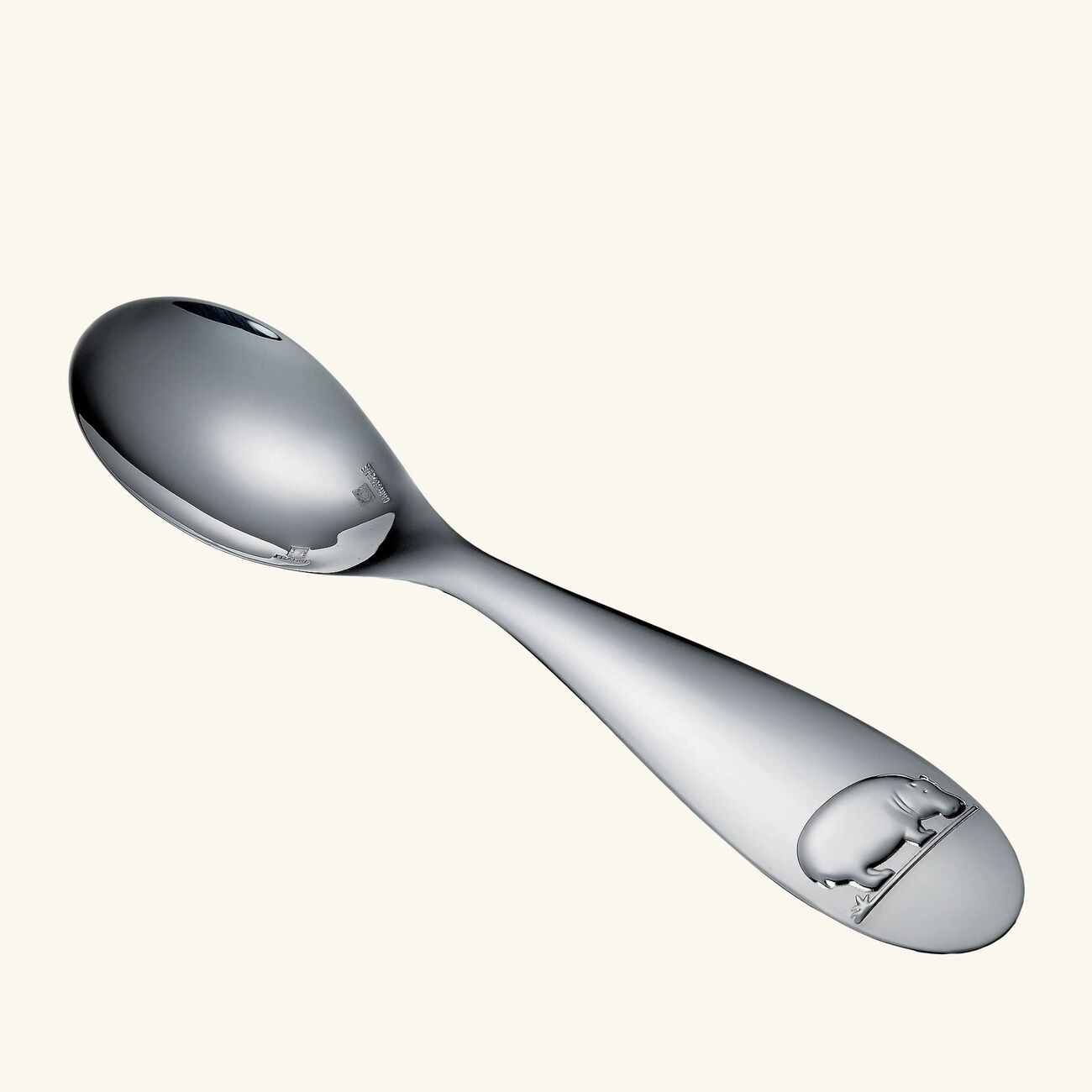 christofle savane baby spoon silver plated