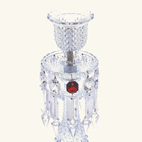 baccarat z nith candle holder clear