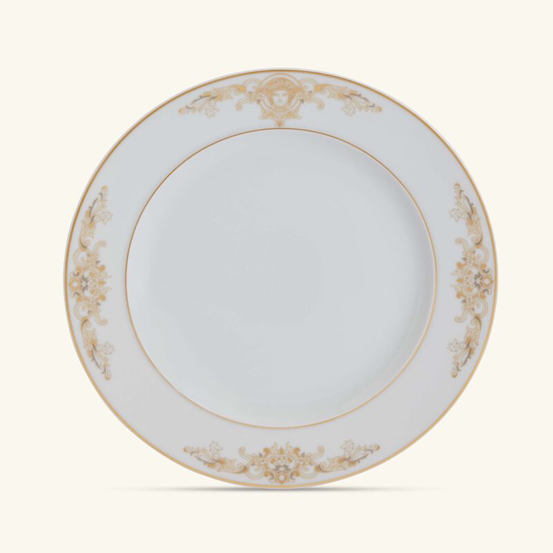 Medusa Gala Dessert Plate Round White 22cm versace medusa gala dessert plate round white 22cm