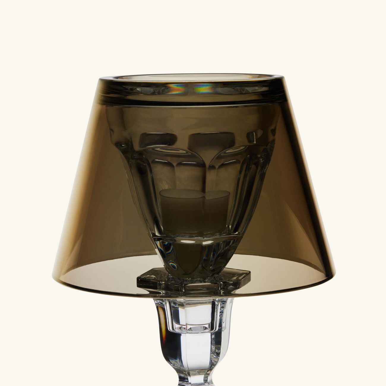 حامل الشموع آور فاير باللون الذهبي باكارا حامل الشموع آور فاير باللون الذهبي