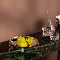 كريستوفل قطعة ديكور مركزية فيردينغستاد باللون الفضي