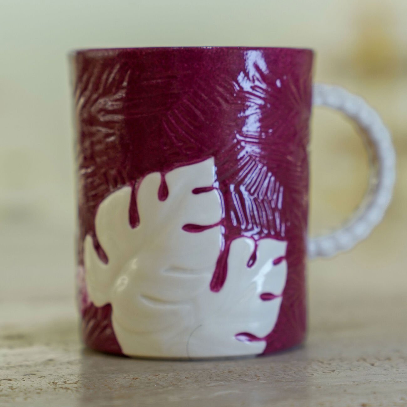 villari acapulco mug maroon