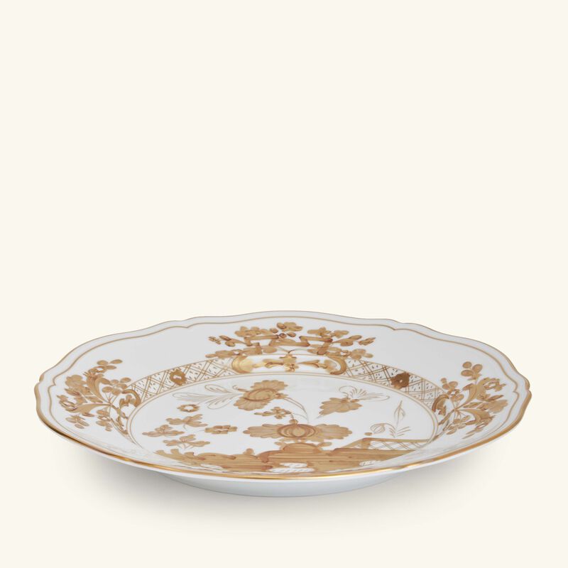 Oriente Italiano Dinner Plate Round Gold 26cm ginori 1735 oriente italiano dinner plate round gold 26cm