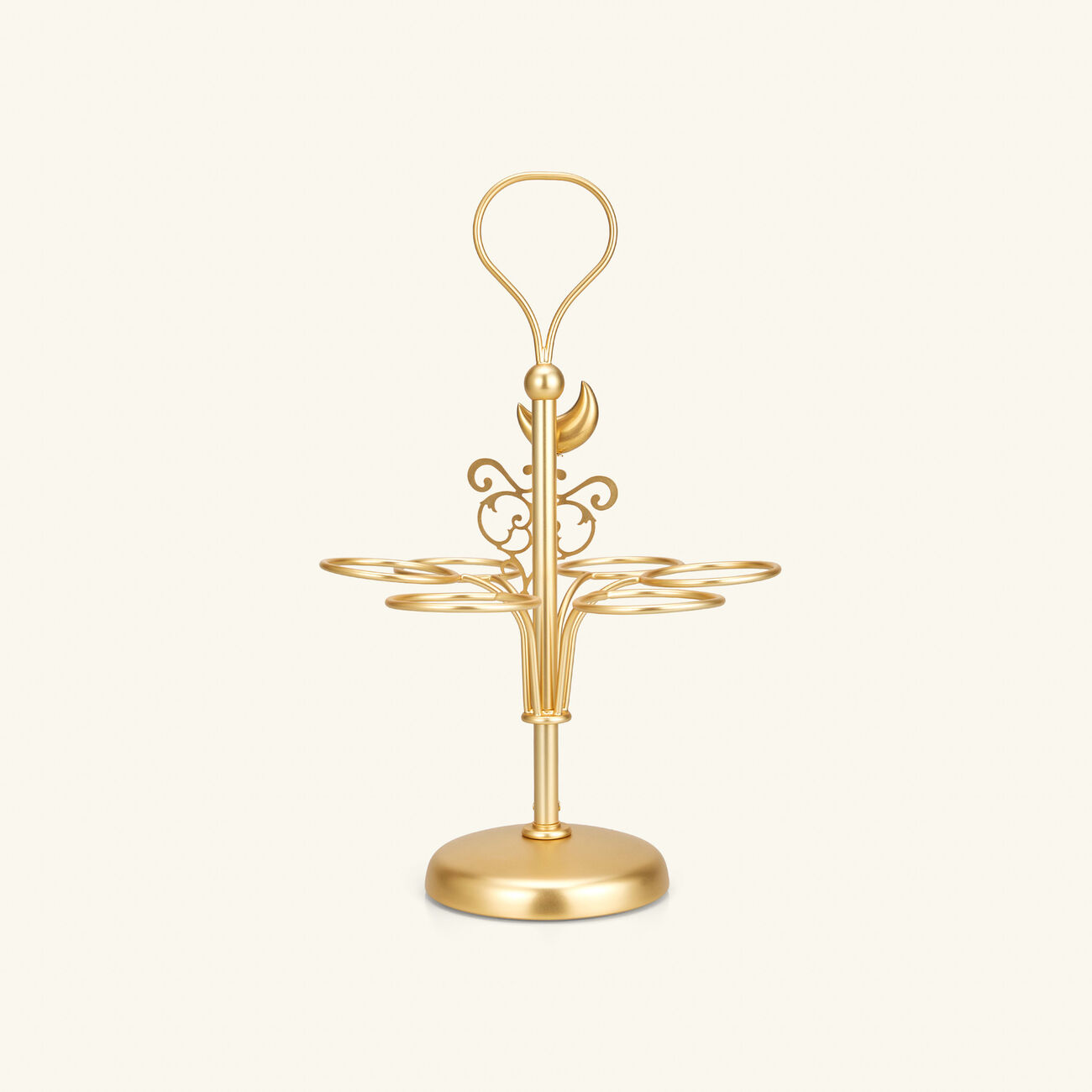 villari extravaganza coffee cup holder gold