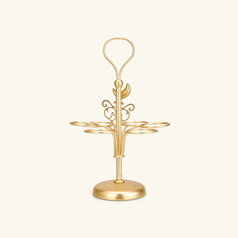 villari extravaganza coffee cup holder gold