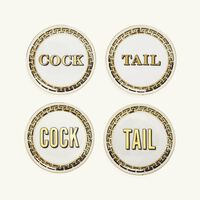 jonathan adler cocktail coaster set of 4