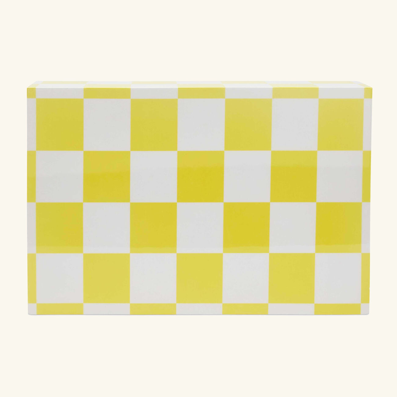 jonathan adler checkerboard box yellow