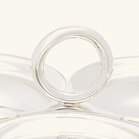 christofle vertigo serving bowl silver plated 11cm