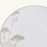 bernardaud promenade bread   butter plate round silver 16cm