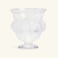 lalique dampierre vase mini clear