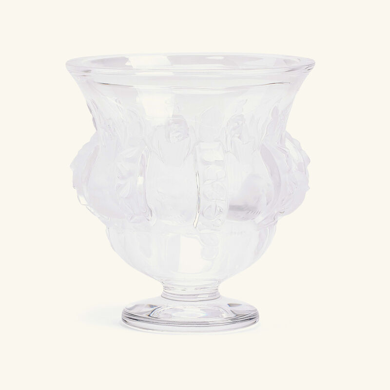 lalique dampierre vase mini clear