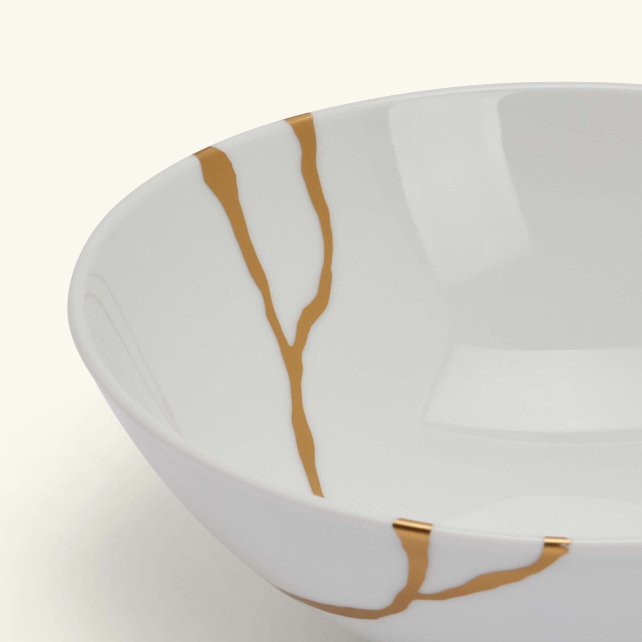 Kintsugi Bowl Round White bernardaud kintsugi bowl round white